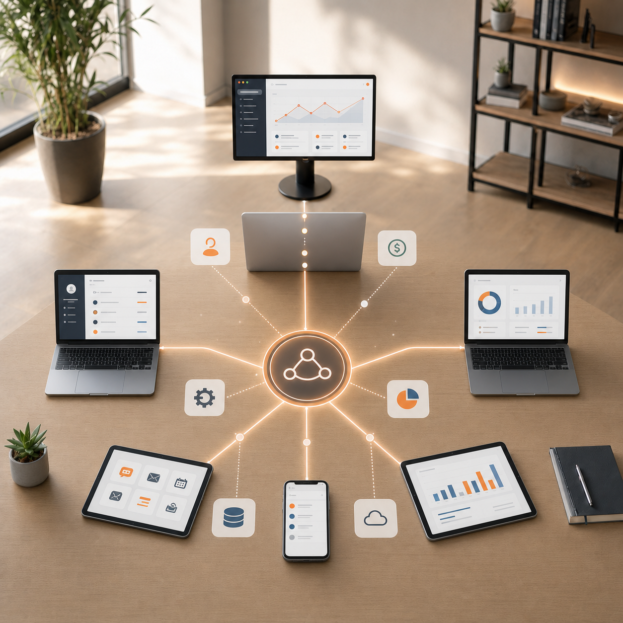 Abstract Data Integration System Visual